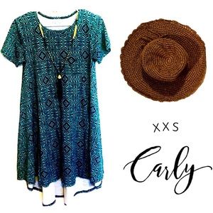 🚫SOLD🚫LuLaRoe Carly - Beach Water Blues! 🌊